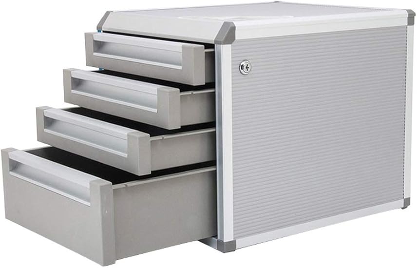 Archivador plano Cuarto piso Aleación de aluminio MDF Escritorio