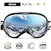 Zionor Lagopus Ski Snowboard Goggles UV Protection Anti-Fog Snow Goggles for Men Women Youth