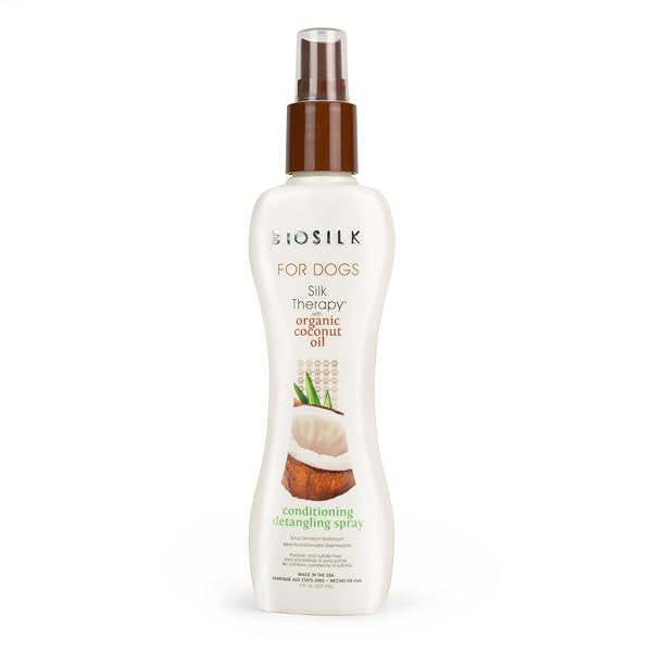 BIOSILK SILK THERAPY CONDITIONING DETANGLING SPRAY FOR DOGS...