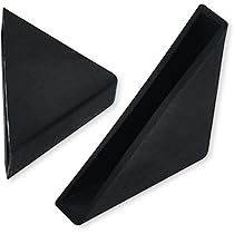 ToolUSA Triangular Plastic Caps - 4 Pack For 90 Degree Metal Furniture Legs