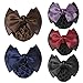 Shuohu Women Pro Bow Barrette Hair Clip Cover Bowknot Bun Snood Hairnet