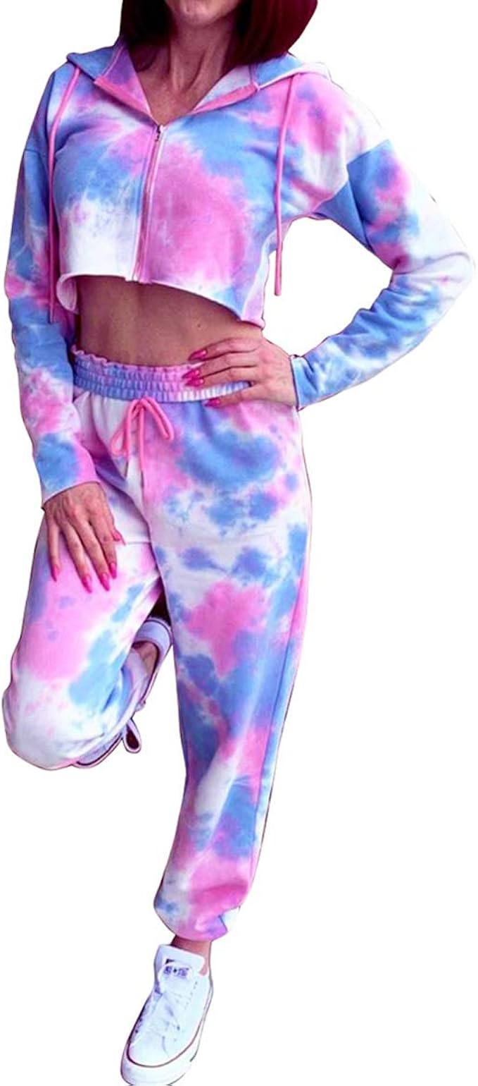 Women�s 2 Piece Tracksuit Workout Outfits Long