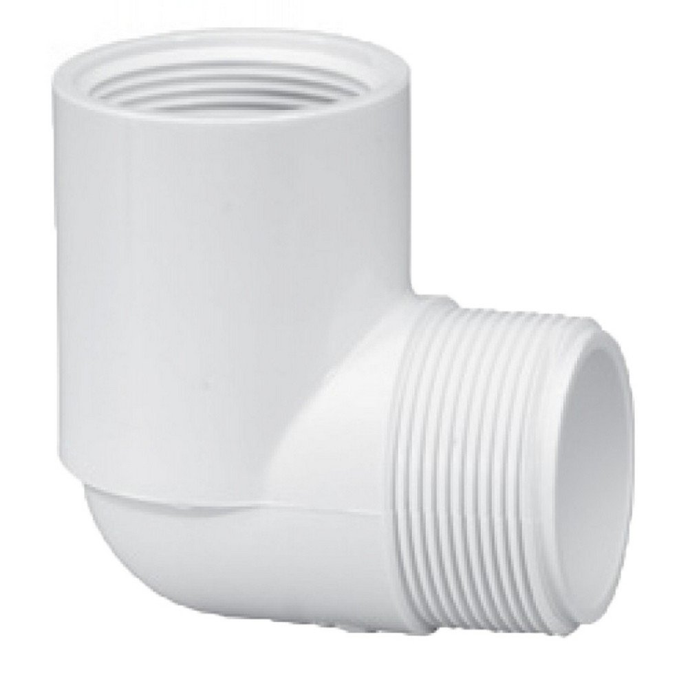 Photo 1 of ~LASCO FITTINGS INC 412-015 1-1/2" MIPTxFIPT 90^ ELL~
