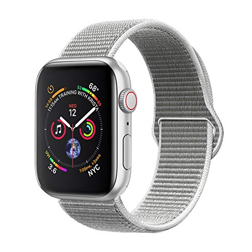 amBand Sport Loop Band Compatible with Apple Watch 42mm 44mm, Lightweight Breathable Nylon Replacement Band Compatible with iWatch Series 1/2/3/4, Sport, Edition-3 Pack E - Thumbnail 3