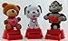 Loving Solar Powered Dancing Bear, Dalmatian and Gorilla (3 Pack) in Bubble Packages