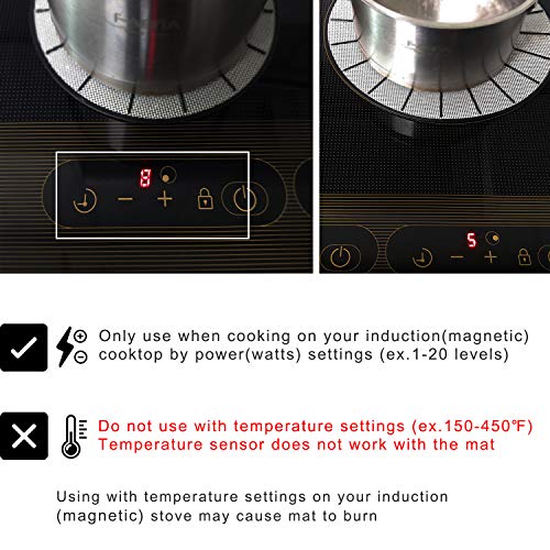 2 Induction+Cooktop+Mat+Fiberglass+Protector