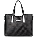 Z-joyee Women 3 Piece Tote Bag Pu Leather Weave Handbag Shoulder Purse Bags Set