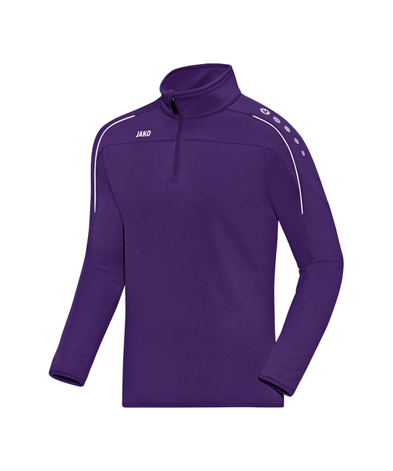 JAKO Men's Ziptop, Size M, Purple