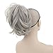 Oubeca Adjustable Claw Ponytail Hairpiece Layered Wavy Messy Pony tail Extensions (0906)