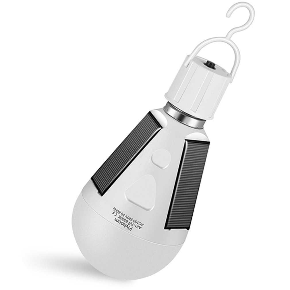 Flyhoom 4 Pack Rechargeable Solar Powered Camping Lights