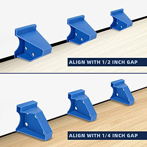 Upgraded 40 Pack Flooring Spacers Laminate Flooring Installation Kit