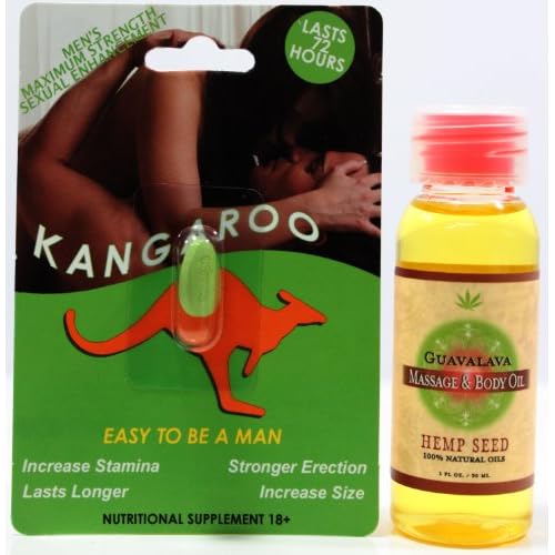 Men's Maximum Strength Performance Enhancer KANGAROO Easy to be a Man Nutritional Supplement 5 Pills with Bonus... image