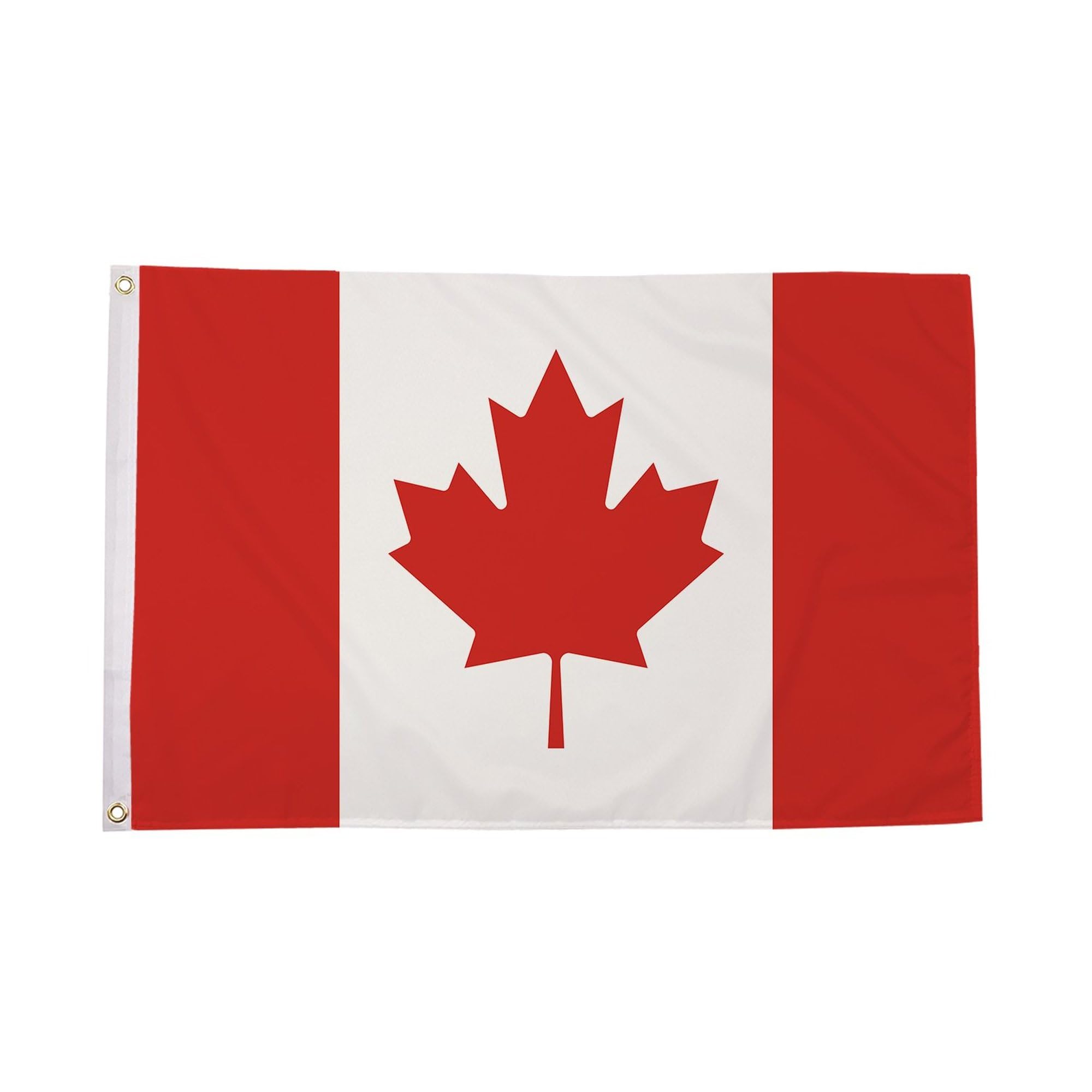 Flagtex Canada Flag 5ft x 3ft National Flag Red White with Maple Leaf Premium Quality Polyester Double Stitched Brass Grommets 150cm x 90cm Indoor Outdoor Banner Display — image 1