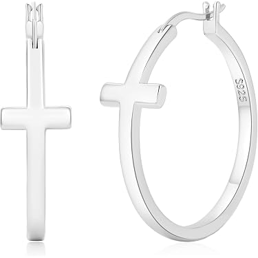 Pendientes De Aro Plata De Ley 925 - 11x15 Mm, Brillantes, Hipoalergénicos, Regalo Perfecto