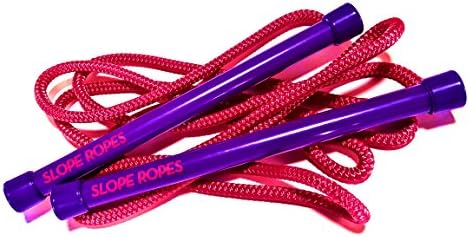 Slope Ropes - Kids Ski Trainer | The easiest way kids learn to ski. (Purple/Pink)