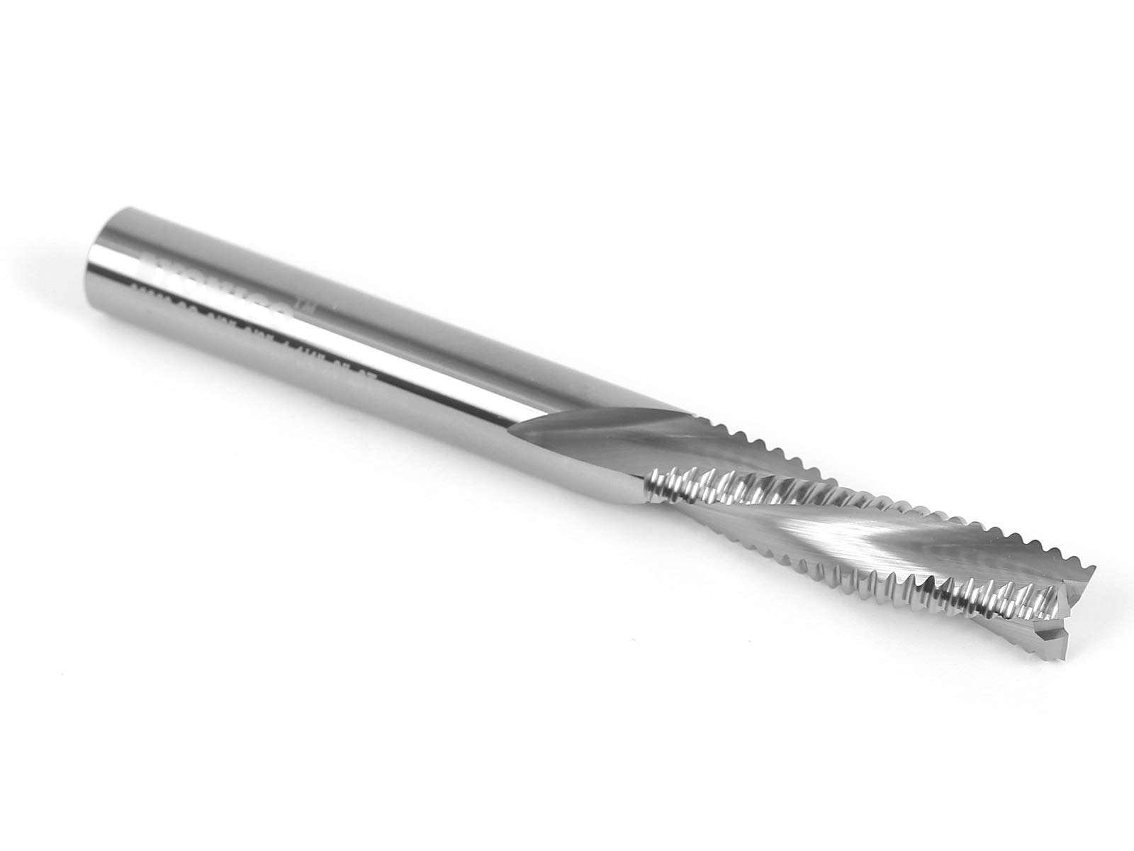 Yonico 36269-SC 3/8-Inch Dia. 3 Flute Downcut Spiral Rougher End Mill CNC Router Bit 3/8-Inch Shank