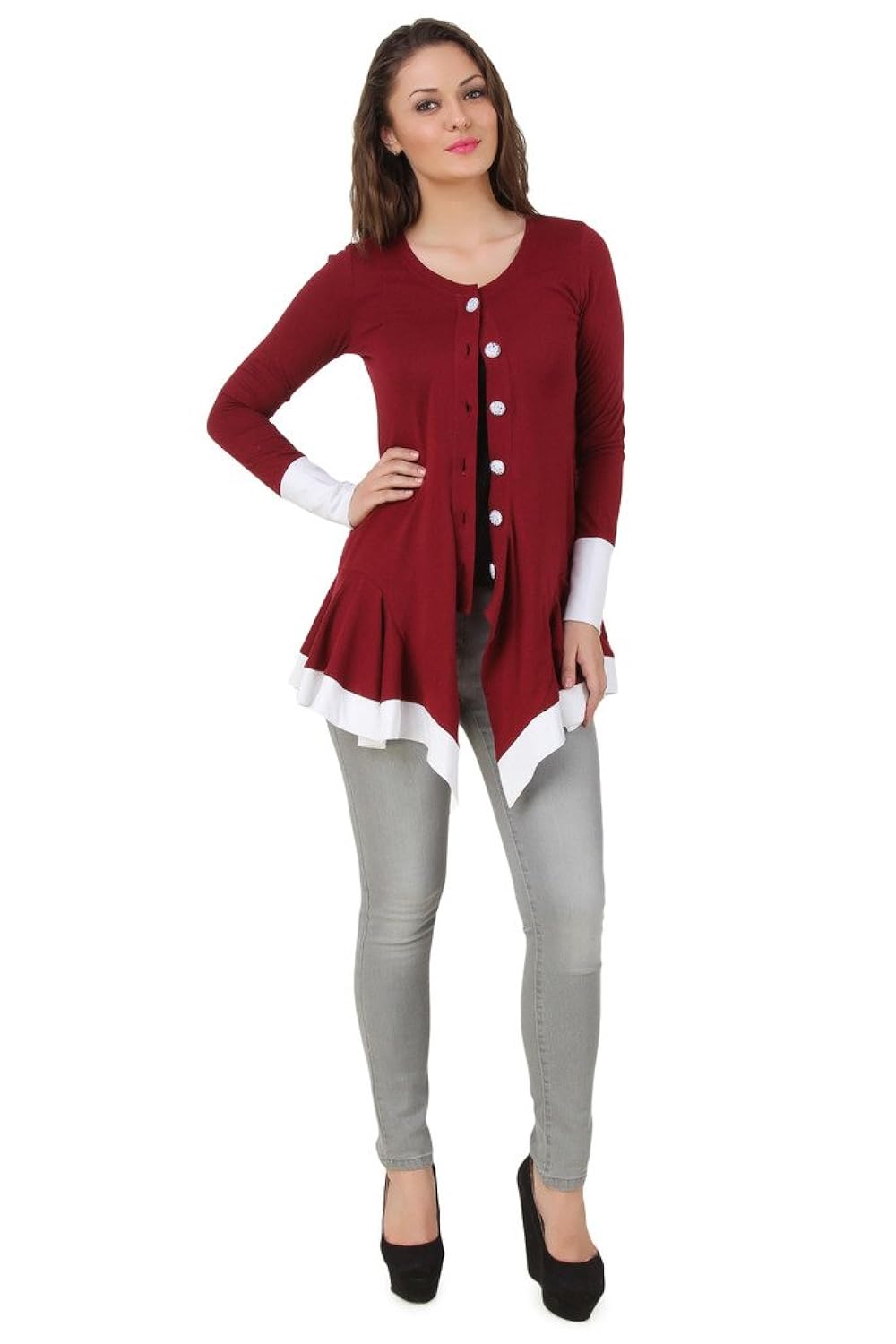 texco women round neck shrug