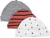 Carter's Baby Boys' 3 Pack Caps (Baby) - Navy