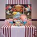 Dumbo Backdrop | Circus | Birthday | for Girl | Boy | Elephant | Party Supplies | Theme Banner Photography Decorations