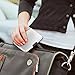 GreatShield RFID Blocking Wallet [8 Slots | Aluminum] Portable Travel Identity ID / Credit Card Safe Protection Card Holder Hard Case for Men and Women (Silver)