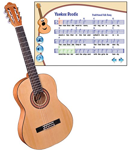 eMedia My Guitar Beginner Pack (3/4 size acoustic guitar with lessons for kids) EG11131