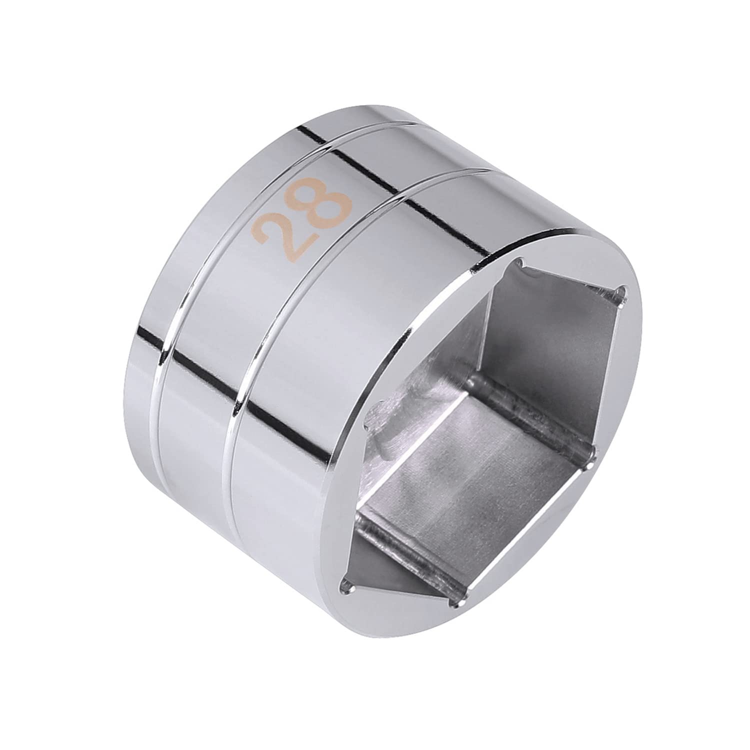 Photo 1 of vbaxy 28mm Flat Socket Topcap Socket Chamferless Fork Socket for Fox Fork Suspension Service