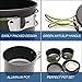 JACKBAGGIO New Outdoor Camping Pan Hiking Cookware Backpacking Camping Cookware Mess Kit Cooking Picnic Bowl Pot Pan Sets w/Tableware Mountaineering Buckle for 2-3 Peoplethumb 3