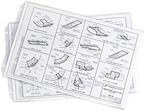 11x17 Sheet Protectors (Vinyl), Pack of 25