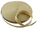 Army Tan Polypropylene Webbing 50 Yards x 1-inch; 1” Wide Beige/Khaki Polypro Strap Webbing Great w/Camo; Great for Bags, Outdoor Gear; Collars, Leashes, Halters, Sporting Gear & More