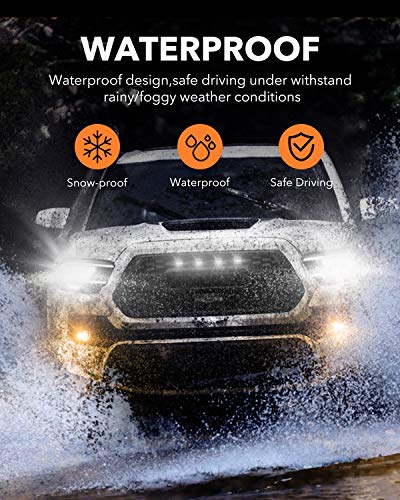 6 Grille+Lights+Harness+Toyota+Tacoma