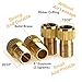 SUNIY Bike Presta Valve Adapter Adaptor Bicycle Tire Valve Converter Copper Valve for Road Bike Pump Accessories Cycling Tire Tools 4 Pcs+4Pcs Presta Valve Cap+4Pcs Schrader Valve Cap
