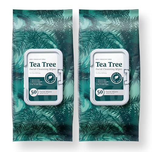 Body Prescription Makeup Cleansing Wipes - Gentle and Effective Face Wipes, 50…