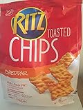 Ritz Toasted Chips - Cheddar - 8.1oz bags (Pack of 3)