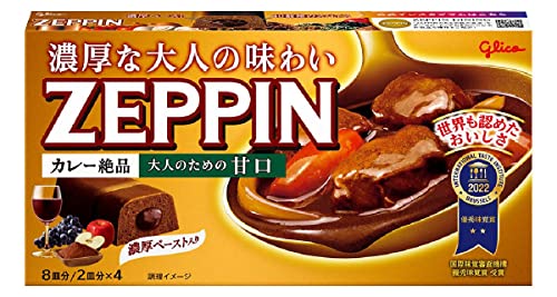 江崎グリコ カレーZEPPIN 甘口の商品画像