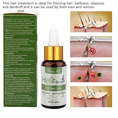 Hair Growth Oil, Hair Oil for Men, Alopecia Areata Treatment, Stops Hair Loss, For Thinning Hair, Alopecia Areata, Promotes Thicker, Fuller ＆ Faster Growing - Thumbnail 4