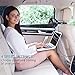 OPOLAR Car Fan with Strong Clamp, Car Rear Seat Passenger Baby Pet Driver USB Electric Fans, Rotatable Car Seat Headrest Clip on Fan, 4 Speeds Cooling Air for SUV RV Boat Auto Vehicles Van Backseat