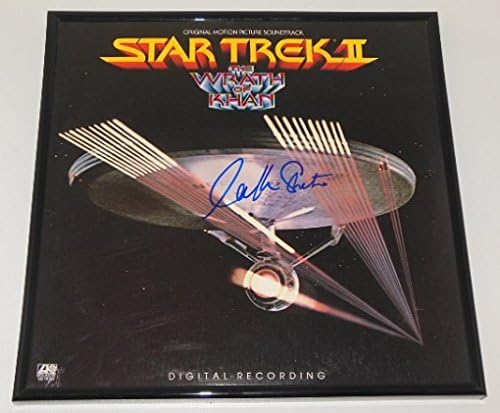 Star Trek Ii The Wrath Of Khan William Shatner Signed Autographed Record Album With Vinyl Framed Loa At Amazon S Entertainment Collectibles Store