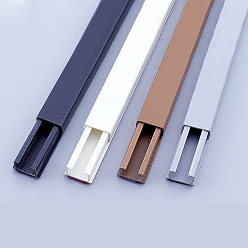 Amazon テープ付きモール ホワイト 1号 15 10mm 1m 4本パック ケーブルモール 配線収納 ケーブルカバー Pvc Diy 工具 ガーデン