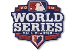 PATCH COLLECTION 2012 MLB World Series Logo Jersey Sleeve Patch Fall Classic Detroit Tigers vs. San Francisco Giants