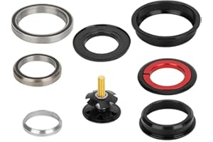 Bike Fork Bearing Tapered Headset,Tapered Headset Bearing,Cycle Bearing Headset,Aluminium Alloy Tapered Fork Straight Tube 44