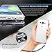 Ringke Fusion Compatible with Galaxy A3 2014 Case Crystal Clear PC Back TPU Bumper with Screen Protector Shock Absorption Technology Attached Dust Cap for Galaxy A3 1st Gen - Clear