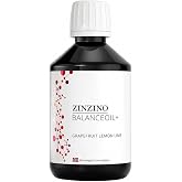 Zinzino - BalanceOil+ Grapefruit Lemon Lime Omega-3-300 ml | Contains Extra Virgin Olive Oil, EPA &amp; DHA, Polyphenols, Vitamin D3, Citrus Flavor, Liquid Formula For Daily Nutrition
