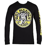 Gas Monkey Equipped Logo Long Sleeved T-Shirt - Black (Large)