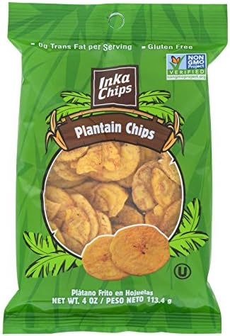 Inka Crops Plantain Chips - Original - Case of 12-4 oz.