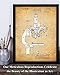 Compound Microscope Patent Print Wall Decor, Scientist or Inventor Gift Ideas, Classroom Laboratory Vintage Art Print, Science Room Wall Art, 11x14 Unframed Classic Poster