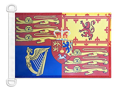 AZ FLAG United Kingdom Royal standard Nautical Flag 18'' x 12'', UK royal standard flags 30 x 45 cm, Banner 12x18 in for boat — image 1
