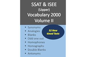 SSAT & ISEE (Upper) Vocabulary 2000 Volume II
