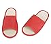 Urban CoCo Unisex Four Season Stripe Indoor Linen House Slipper (5-8 B(M) US, Orange)