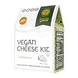 Druids Grove Vegan Mozzarella Kit (Nondairy Cheese) ☮ Vegan ⊘ Non-GMO ❤ Gluten-Free ✡ OU Kosher Certified