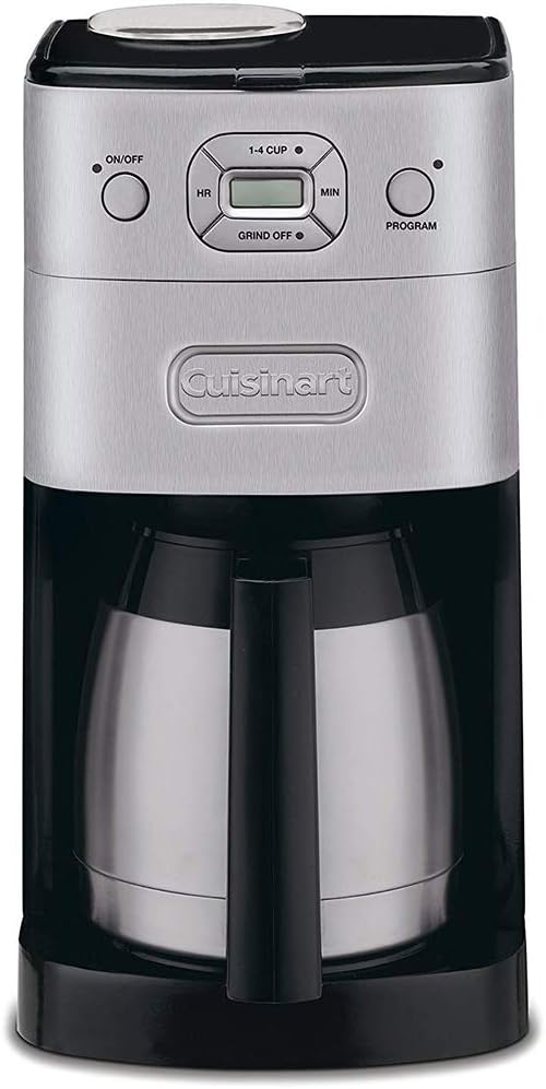 Cuisinart DGB650FR Grind & Brew Thermal 10 Cup Automatic Coffeemaker - Recertified